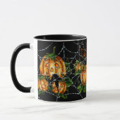 POMPKIN PATCH & SPIDER WEB!  door SHARON SHARPE Mok (Links)