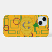 Pompoen aankleden iPhone 15 hoesje (Achterkant horizontaal)