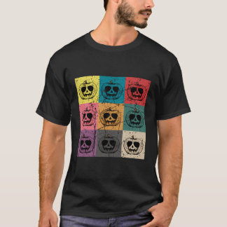 Pompoen Aviator zonnebril van de Halloween pompoen T-shirt