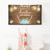 Pompoen Baby shower Achtergrond Banner Herfst Herf (Insitu)