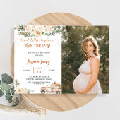 Pompoen Baby shower Een lieve kleine pompoen Kaart