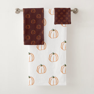 Pompoen Badkamer set Bad Handdoek