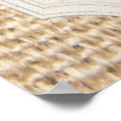 Pompoen Bloemen Rustiek Welkomstbord Poster (Hoek)