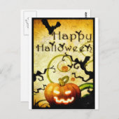 pompoen briefkaart (Voorkant / Achterkant)