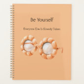 Pompoen Bril Wees Jezelf Planner (Voorkant)