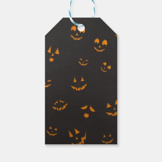 Pompoen cadeaulabel (Voorkant)