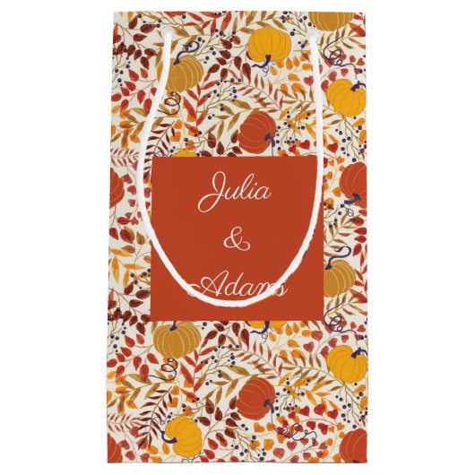 Pompoen Cadeautas (Voorkant)