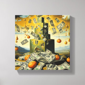 pompoen canvas afdruk