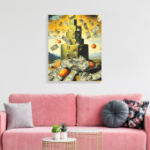 pompoen canvas afdruk (Insitu (Woonkamer))
