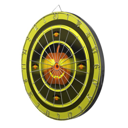 Pompoen - dartbord (Voorkant Rechts)