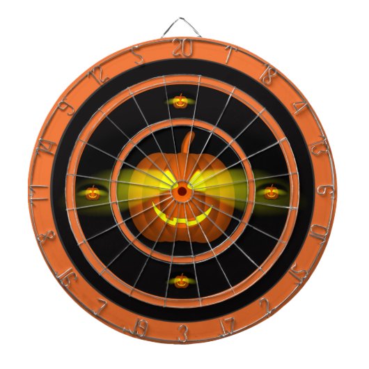 Pompoen - dartbord (Voorkant)