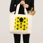 Pompoen de cavapoo-tas grote tote bag (Voorkant (product))