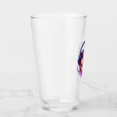 Pompoen DJ Feest Glas (Rechts)