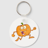 Pompoen draaien sleutelhanger (Achterkant)