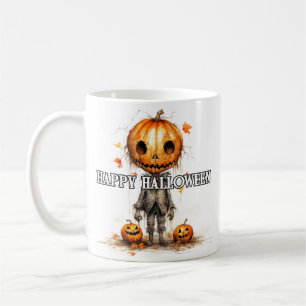 Pompoen Duivel Gelukkig Halloween Koffiemok