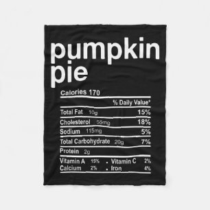 Pompoen E Voedingsfeiten Grappige Thanksgiving Chr Fleece Deken