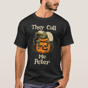Pompoen Eater Koppels Kostuum Ze Noem Mij Peter H T-shirt