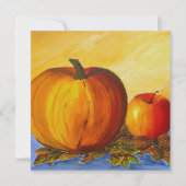 Pompoen en Nuts Kaart (Voorkant)