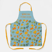 Pompoen en Squash Herfst Patroon Schort (Voorkant)