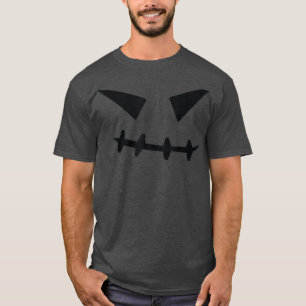 Pompoen Face Halloween Collectie 2022 Familie Mann T-shirt