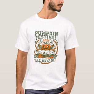 Pompoen Festival 2026 in Ely Nevada T-shirt