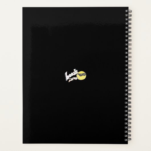 Pompoen, Flaming Skull Planner (Achterkant)