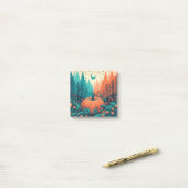 Pompoen Fun Herfst Thanksgiving Sinaasappel Fall B Post-it® Notes (Op bureau)