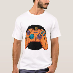POMPOEN GAMEPAD HALLOWEEN GAMEN T-SHIRT