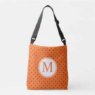 Pompoen Geïnspireerd Halloween Monogram Tote bag