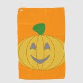 Pompoen Golf Handdoek (Voorkant)