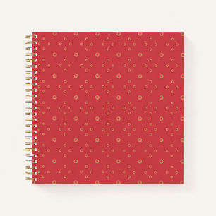 Pompoen Gouden Zinnia Zon Notitieboek