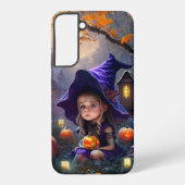 pompoen/grillig/Halloween/cartoon Samsung Galaxy Hoesje (Achterkant)
