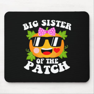 Pompoen grote zus van de patch leuk Halloween Fam Muismat