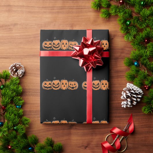 Pompoen Halloween Herfst Thanksgiving Gift Cadeaupapier (Feestdagen Geschenken)