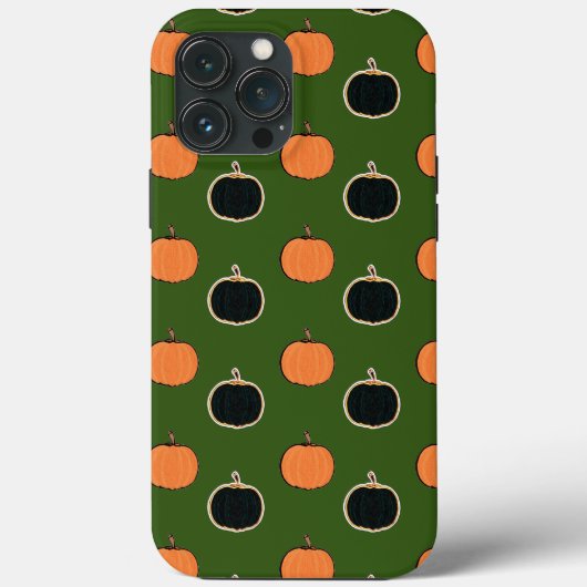 Pompoen/Halloween Hoesje-Mate iPhone Case (Achterkant)