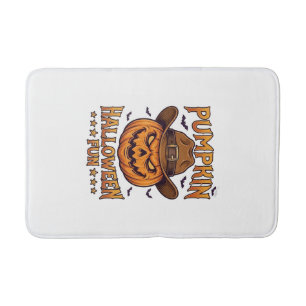 Pompoen Halloween Pret Jack Lantern Cowboy Hoed Vl Badmat