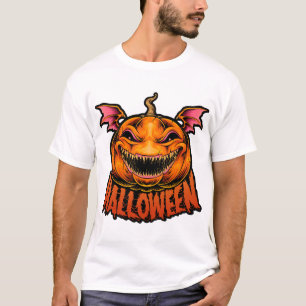 pompoen halloween t shirt halloween
