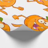 Pompoen hardlopen cadeaupapier