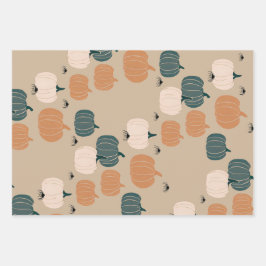 Pompoen Helloween Inpakpapier Vel