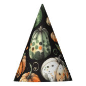 Pompoen Helloween inpakpapier vellen Feesthoedjes (Voorkant)