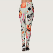 Pompoen Helloween Leggings (Achterkant)