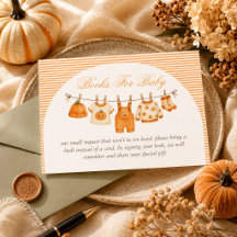 Pompoen Herfst Baby Shower Boek Verzoek