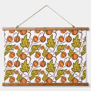 Pompoen Herfst Hand getekend Hangend Wandkleed