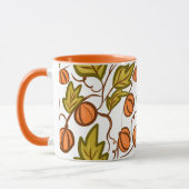 Pompoen Herfst Handgetekend Mok (Links)