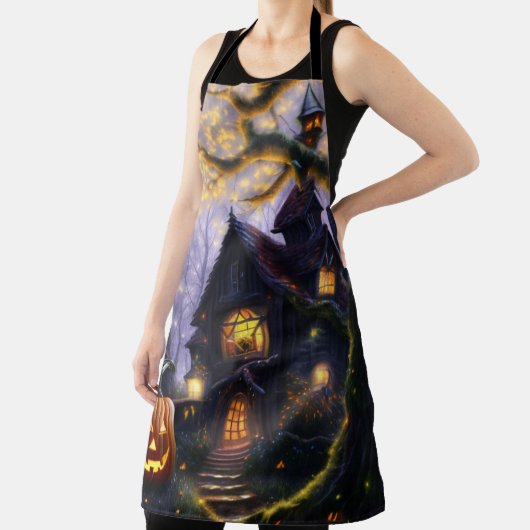 pompoen/herfst/herfst/Halloween Schort (Insitu)