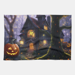 pompoen/herfst/herfst/Halloween Theedoek