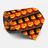 Pompoen Herfst Stropdas (Opgerold)