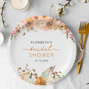 Pompoen Herfst Vrijgezellenfeest Papier Bord