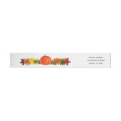 Pompoen, herfstbladeren en acron Thanksgiving (Individueel)