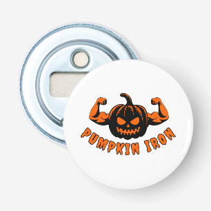 Pompoen IJzer Button Flesopener
